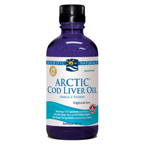 Image of Arctic Cod liver oil Appelsinsmag - 237 ml.