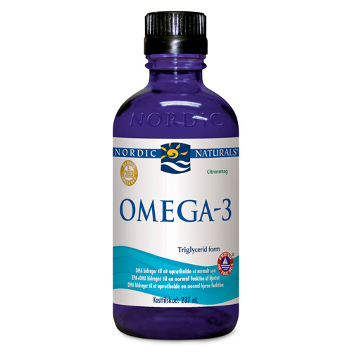 Image of Omega 3 flydende med citrussmag - 237 ml.