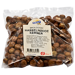 Image of Hasselnødder økologiske - 200 gram