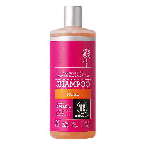 Image of Urtekram Rose Shampoo til normalt hår - 500 ml.