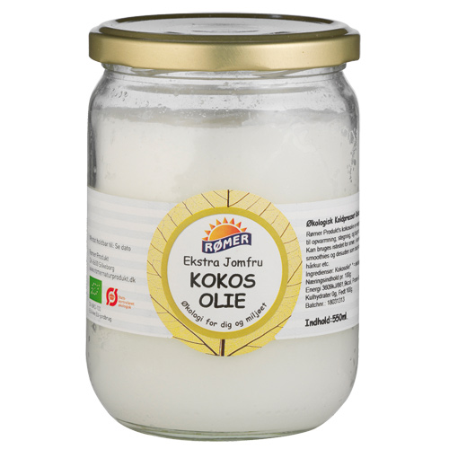 Image of Kokosolie ekstra jomfru koldpresset øko - 550 ml