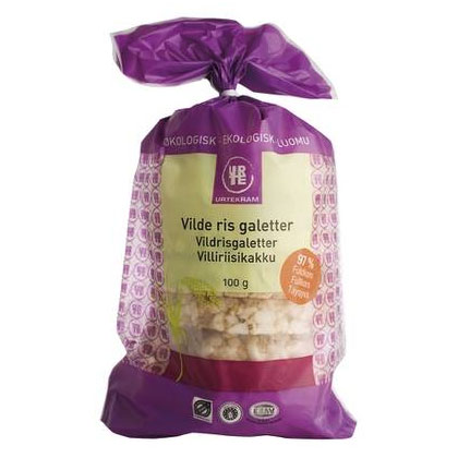 Image of Risgaletter vilde ris fra Urtekram Øko - 100 gram