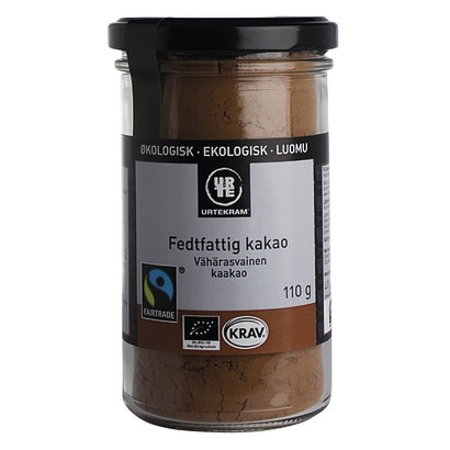 Image of Kakao fedtfattig Fair trade - 110 gram