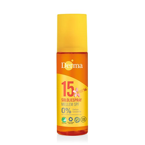 Image of Derma sololie spray SPF 15