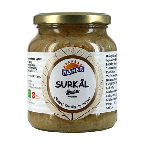 Image of Surkål i glas Økologisk fra Rømer - 340 gram