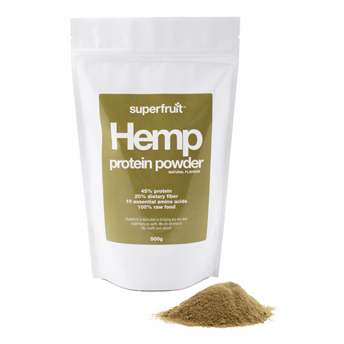 Image of Hamp proteinpulver (hemp powder) - 500 gram