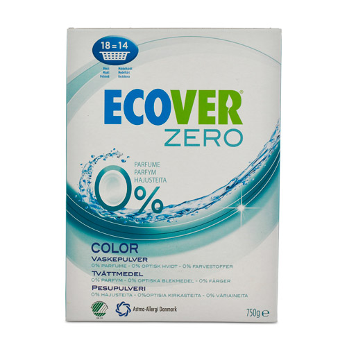 Image of Ecover vaskepulver Zero Colour - 750 gram