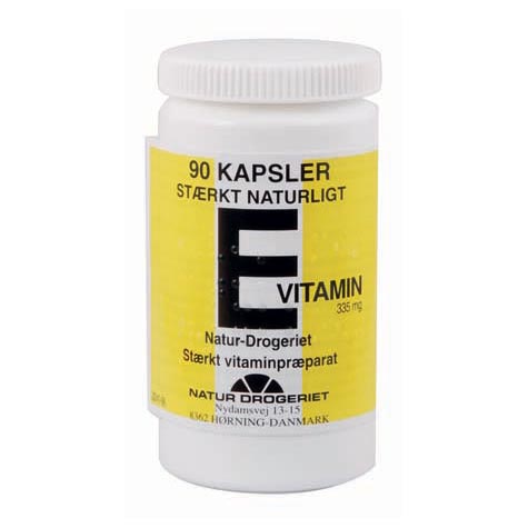 Image of E-vitamin naturlig 335 mg - 90 kapsler