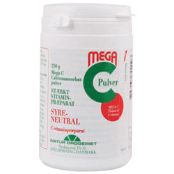 Image of Mega C 700 mg. C-vitamin pulver - 250 gram