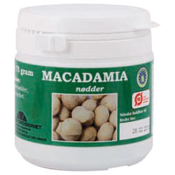 Image of Macadamia nødder store økologiske - 75 gram