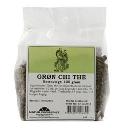 Image of Grøn Chi the med hvidtjørn - 100 gram