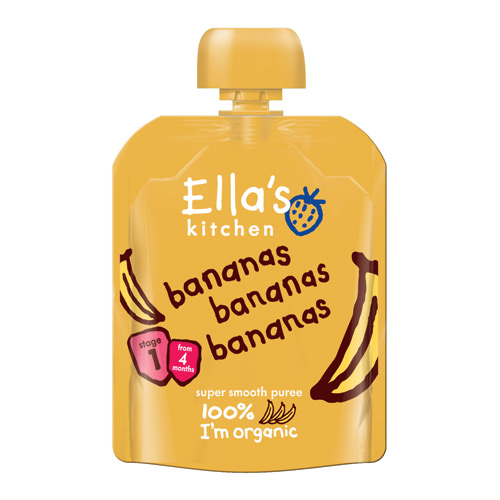 Image of Babymos banan & banan 4 mdr Økologisk - 70 gr