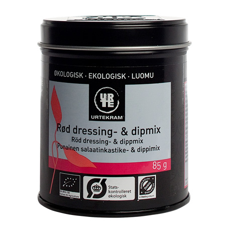 Image of Rød Dip og Dressing Økologisk fra Urtekram - 85 gr