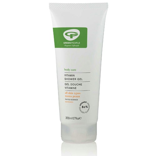 Image of GreenPeople Shower gel med vitaminer - 200 ml