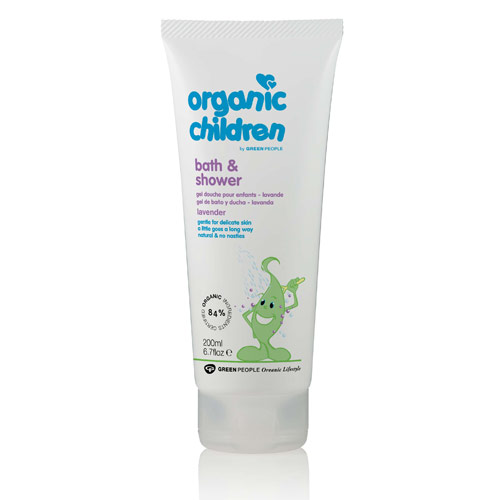 Image of GreenPeople Showergel lavendel til børn - 200 ml