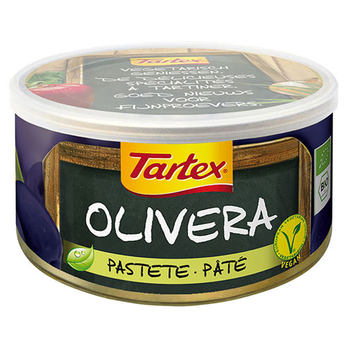 Image of Tartex med oliven dåse Økologisk - 125 gram