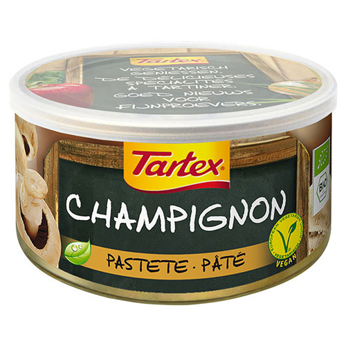 Image of Tartex med champignon dåse Økologisk - 125 gram