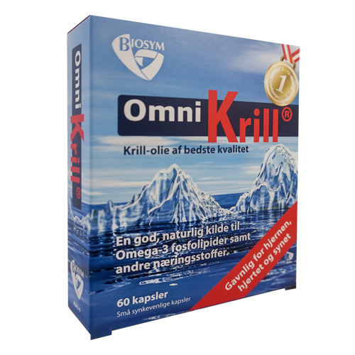 Image of Biosym OmniKrill 500 mg (60 kapsler)