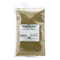 Image of Pebermynteblade pulver Natur Drogeriet - 100 gram