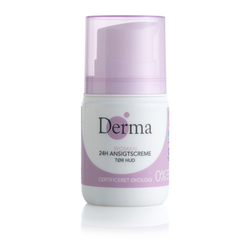 Image of Derma Eco Woman 24 timers creme Tør - 50 ml