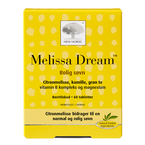 Image of Melissa Dream fra New Nordic - 60 tabletter