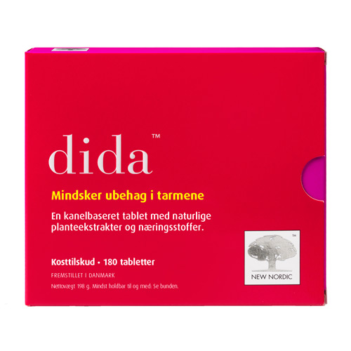 Image of Dida fra New Nordic - 180 tabletter