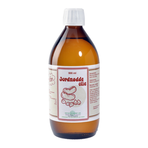 Image of Jordnøddeolie 100% Ren - 500 ml