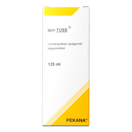 Image of Apo tuss hostemixtur Pekana - 125 ml.