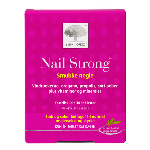 Image of Nail Strong fra New Nordic - 30 tabletter