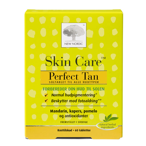 Image of Perfect tan Skin Care fra New Nordic - 60 tabl