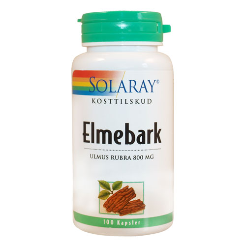 Image of Elmebark slippery elm 400 mg Solaray - 100 kapsler