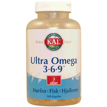 Image of Ultra Omega 3-6-9 - 100 kapsler