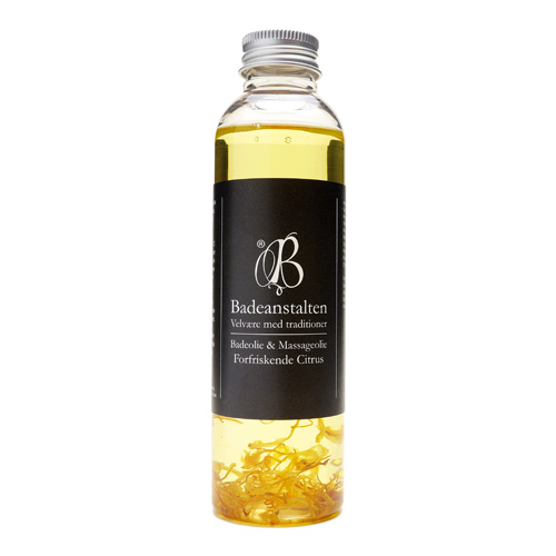 Image of Badeolie forfriskende citron Badeanstalten 150 ml