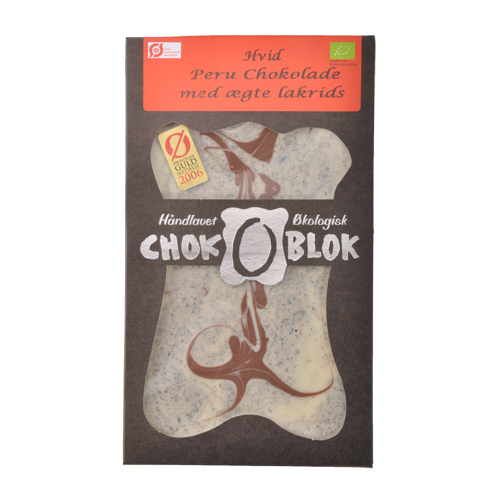 Image of Chok o Blok Chokolade med ægte lakrids - 195 gram