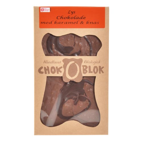 Image of Chok o blok med karamel og knas - 195 Gram