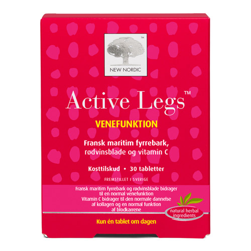 Image of Active Legs fra New Nordic - 30 tabletter