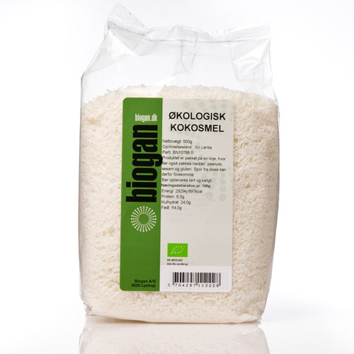 Image of Kokosmel økologisk fra Biogan - 500 gram