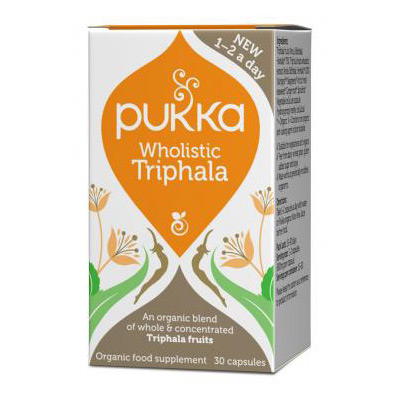 Image of Triphala kapsler Økologiske fra Pukka - 30 kapsler