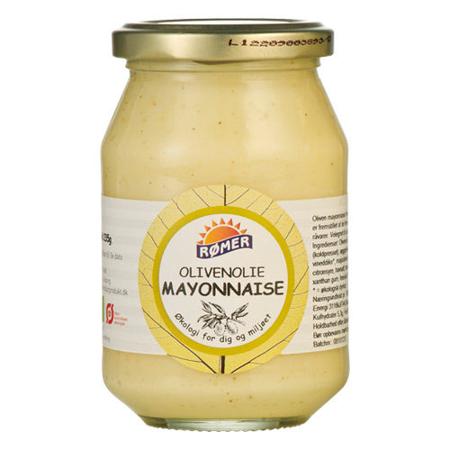 Image of Mayonnaise olivenolie fra Rømer økologisk - 230 gr