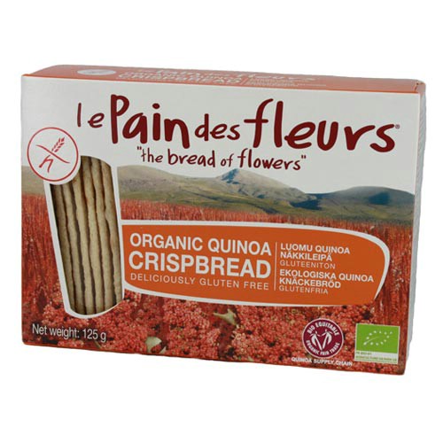 Image of Knækbrød quinoa glutenfri Øko - 125 gr