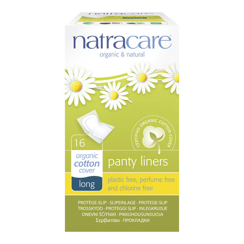 Image of Natracare trusseindlæg panty liners long 16 stk.