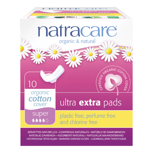 Image of Natracare ultra extra bind super - 10 stk.