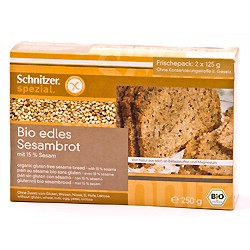 Image of Sesambrød glutenfri Økologisk - 250 gram