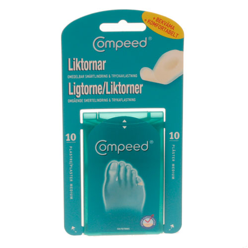 Image of Compeed ligtornplaster medium - 10 stk.