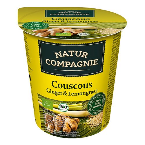 Image of Couscous Ingefær & Citrongræs Instant Øko - 68 gr