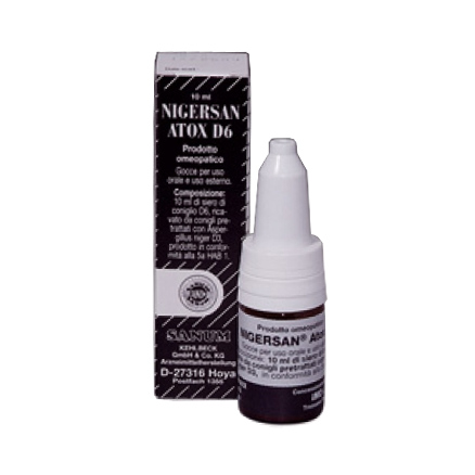 Image of Nigersan atox dråber D6 Sanum Kehlbeck - 10 ml.