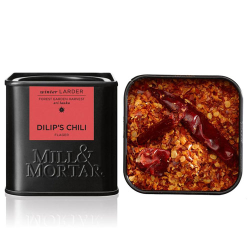 Image of Chilli flager Dilip´s Ø fra Mill & Mortar - 45 gr