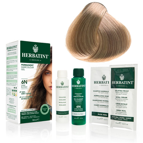 Image of Herbatint 8N hårfarve Light Blonde - 135 ml