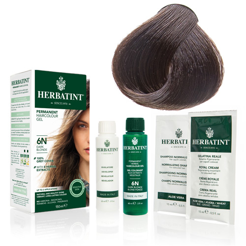 Image of Herbatint 4D hårfarve Golden Chestnut - 135 ml