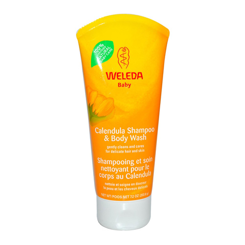 Image of Weleda Calendula Baby Shampoo & BodyWash - 200 ml.